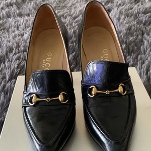 ❤️ Make An Offer❗️❗️❗️GUCCI Horsebit Stilletos Shoes EUC 35.5 5.5